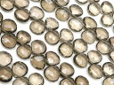 スモーキークォーツ マロンカット 6〜7mm【1連販売】▽ 煙水晶 Smoky quartz しずく 雫 連売り 天然石 ビーズ パワーストーン パーツ アクセ...