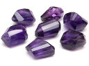 アメジスト ナゲットカット 12～16mm▽ アメシスト 紫水晶 Amethyst 2月の誕生石 タンブル 粒売り 天然石 ビーズ パワーストーン パーツ アクセサリー 素材 材料