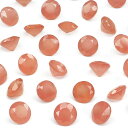 ペルー産 インカローズ コインファセットカット ルース 5mm【2コ販売】▽ ロードクロサイト 菱マンガン鉱 Incarose Rhodochrosite 裸石...