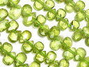 ペリドット ペアシェイプカット 6〜8mm【1連販売】▽ ペリドート イブニングエメラルド オリビン 橄欖石 Peridot 8月の誕生石 しずく 雫 連売り ...