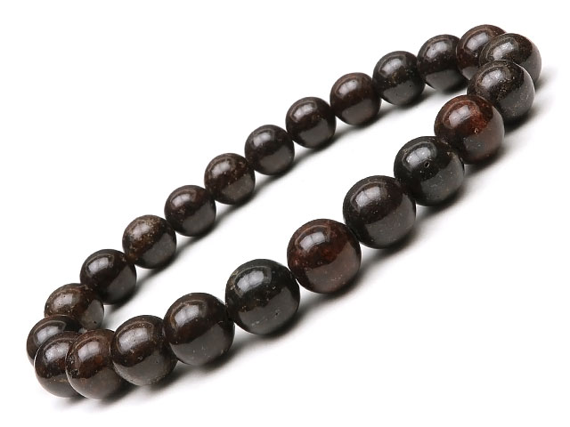 サハラNWA869 コンドライト隕石 丸玉ブレス 8mm No.10【1点もの】▽ 石質隕石 球粒隕石 メテオライト Chondrite Meteorite ブ...