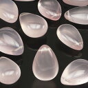 【粒販売】マダガスカル産 スターローズクォーツ ペアシェイプ 13mm【2粒販売】▽ 紅水晶 バラ石英 Rose quartz 10月の誕生石 しずく 雫 粒売り 天然石 ビーズ パワーストーン パーツ アクセサリー 素材 材料(3)