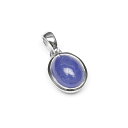 タンザナイト ペンダントトップ 10×8mm No.5【1点もの】▽ ブルーゾイサイト 灰簾石 Tanzanite 12月の誕生石 ペンダント シルバー 天然石...
