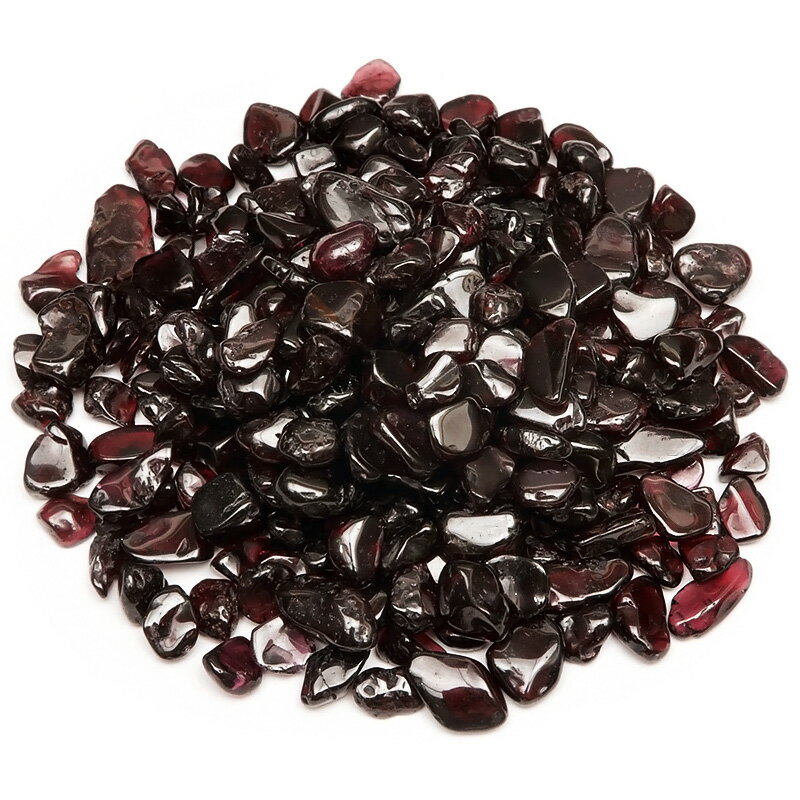 ガーネット チップ(さざれ)【100g】▽ レッドガーネット パイロープ 1月の誕生石 柘榴石 ざくろ石 Garnet さざれ石 天然石 ビーズ パワーストーン...
