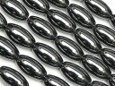 ヘマタイト ライス 12×6mm【1連販売】▽ ヘマタイン 赤鉄鉱 Hematite ナツメ 連売り 天然石 ビーズ パワーストーン パーツ アクセサリー 素材...