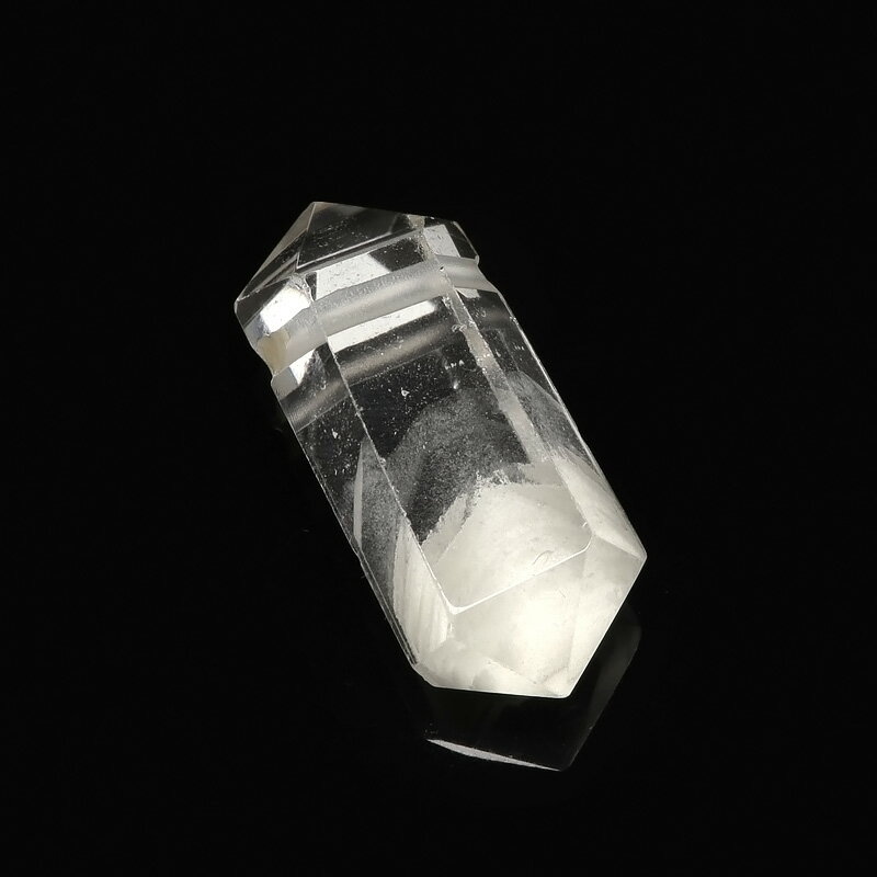 ホワイトファントムクォーツ 氷柱 38〜46mm No.1【2コ販売】▽ 幻影水晶 ファントムクリスタル 天然水晶 本水晶 ロッククリスタル 水精 石英 Cry...