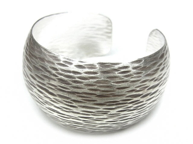 カレンシルバー 手作りデザインバングル No.006【1コ販売】▽ シルバー950 Karen Silver ブレスレット シルバー 銀 銀細工 シルバー925...