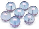 【粒販売】コスモオーラ 丸玉 12mm【4粒販売】▽ クリスタル 水晶 蒸着水晶 Crystal 4月の誕生石 ラウンドカット 粒売り 天然石 ビーズ パワース...