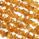 シトリン チップ 4~12mm【1連販売】▽ シトリントパーズ 黄水晶 Citrine 11月の誕生石 タンブル さざれ 連売り 天然石 ビーズ パワーストーン パーツ アクセサリー 素材 材料