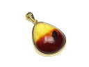 バルティックアンバー(琥珀) ペンダントトップ No.60【1点もの】▽ 琥珀 アンバー Amber ペンダント シルバー 天然石 ビーズ パワーストーン パーツ アクセサリー 素材 材料