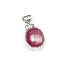 ルビー ペンダントトップ No.4【1点もの】▽ 紅玉 Ruby 7月の誕生石 宝石の女王 ペンダント シルバー 天然石 ビーズ パワーストーン パーツ アクセ...