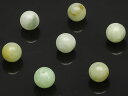 【粒販売】ビルマ産 翡翠 ジェダイト 丸玉 6mm【8粒販売】▽ 本翡翠 ひすい ミャンマー産 Jadeite 5月の誕生石 ラウンド 丸ビーズ 粒売り 天然石 ビーズ パワーストーン パーツ アクセサリー 素材 材料