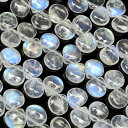 レインボームーンストーン マロン 6〜7mm【1連販売】▽ ムーンストーン ホワイトラブラドライト Moonstone 6月の誕生石 しずく 雫 連売り 天然石...
