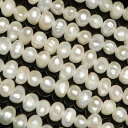 淡水真珠 バロックパール ケシパール 2～4mm【1連販売】▽ 本真珠 淡水パール パール Pearl 6月の誕生石 連売り 天然石 ビーズ パワーストーン パーツ アクセサリー 素材 材料