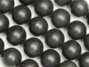 シュンガイト 丸玉 10mm【1連販売】▽ シュンガ石 カレリア共和国産 フラーレン炭素 Shungite ラウンド 丸ビーズ 連売り 天然石 ビーズ パワーストーン パーツ アクセサリー 素材 材料