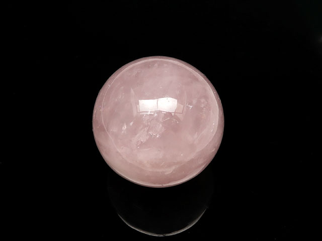 ローズクォーツ スフィア 28～30mm▽ 紅水晶 バラ石英 Rose quartz 10月の誕生石 丸玉 粒売り 天然石 ビーズ パワーストーン パーツ アクセサリー 素材 材料