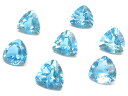 スイスブルートパーズ トリリアントファセットカット ルース 8mm【1コ販売】▽ トパーズ ブルートパーズ Topaz 11月の誕生石 裸石 粒売り 天然石 ビーズ パワーストーン パーツ アクセサリー 素材 材料