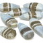 【粒販売】アフリカ産 ストライプブルーオパール ペアシェイプカット 23~26mm【2粒販売】▽ ブルーオパール 蛋白石 Opal 10月の誕生石 しずく 雫 粒売り 天然石 ビーズ パワーストーン パーツ アクセサリー 素材 材料 1,650円