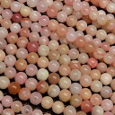 ピンクオパール 丸玉 4mm【1連販売】▽ オパール キューピッドストーン 蛋白石 Opal 10月の誕生石 ラウンド 丸ビーズ 連売り 天然石 ビーズ パワー...