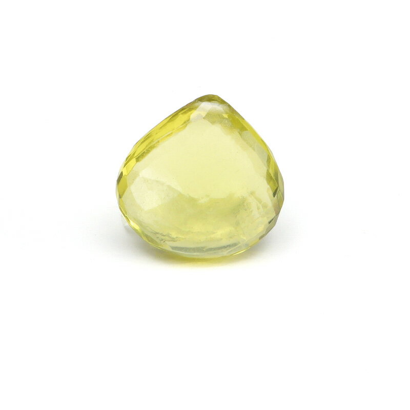 【粒販売】レモンクォーツ マロンブリオレットカット 13×6mm【1粒販売】▽ レモン水晶 硫黄水晶 Lemon quartz しずく 雫 粒売り 天然石 ビーズ パワーストーン パーツ アクセサリー 素材 材料