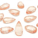 【粒販売】オレンジトパーズ ペアシェイプカット 11×6mm【2粒販売】▽ トパーズ Topaz 11月の誕生石 しずく 雫 粒売り 天然石 ビーズ パワースト...