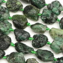 エメラルド ラフロック 10〜16mm【1連販売】▽ 翠玉 緑玉 Emerald 5月の誕生石 タンブル 連売り 天然石 ビーズ パワーストーン パーツ アクセ...