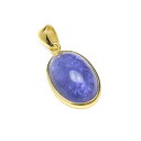 タンザナイト ペンダントトップ No.76【1点もの】▽ ブルーゾイサイト 灰簾石 Tanzanite 12月の誕生石 ペンダント シルバー 天然石 ビーズ パ...