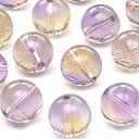 【粒販売】ボリビア産 アメトリン 丸玉 8mm【1粒販売】▽ アメジスト シトリン 2月の誕生石 11月の誕生石 Ametrine ラウンド 丸ビーズ 粒売り ...