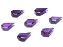 アメジスト フラットナゲットカット 9～10mm▽ アメシスト 紫水晶 Amethyst 2月の誕生石 タンブル 粒売り 天然石 ビーズ パワーストーン パーツ アクセサリー 素材 材料