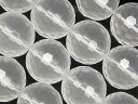 ミルキークォーツ 128面カット 丸玉 12mm【1連販売】▽ スノークォーツ 乳石英 乳白石英 Milky quartz ラウンドカット 連売り 天然石 ビー...