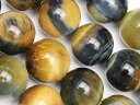 ミックスタイガーアイ 丸玉 12mm【1連販売】▽ タイガーズアイ 虎目石 Tiger's eye ラウンド 丸ビーズ 連売り 天然石 ビーズ パワーストーン ...