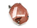 ストロベリークォーツ ペンダントトップ No.11【1点もの】▽ 苺水晶 Strawberry quart ゲーサイト ペンダント シルバー 天然石 ビーズ パ...