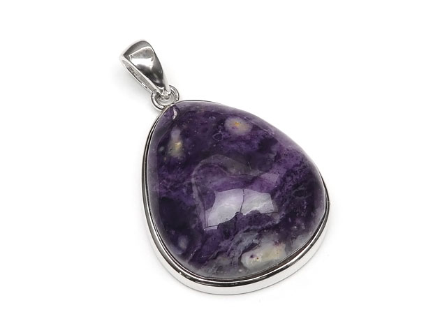 ティファニーストーン ペンダントトップ No.4【1点もの】▽ オパライズドフローライト アイスクリームオパライト Tiffany stone ペンダント シル...