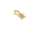 14KGF バチカン ヒートン付 4mm【1コ販売】▽ パーツ アクセサリー クラフト 金具 USA製 14Kゴールドフィルド 14金ゴールドフィルド 14K ...