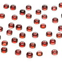モザンビーク産 ガーネット コイン カボション 3mm【6コ販売】▽ レッドガーネット パイロープ 1月の誕生石 柘榴石 ざくろ石 Garnet ルース 粒売り...