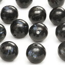 【粒販売】ヌーマイト 丸玉 8mm【4粒販売】▽ ニューマイト ヌーミット 直閃石 Nuummite ラウンド 丸ビーズ 粒売り 天然石 ビーズ パワーストーン...