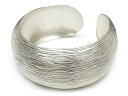 カレンシルバー 手作りデザイン バングル No.124【1コ販売】▽ シルバー950 Karen Silver ブレスレット シルバー 銀 銀細工 シルバー92...