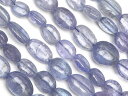 タンザナイト オーバル 3〜10mm【1連販売】▽ ブルーゾイサイト 灰簾石 Tanzanite 12月の誕生石 連売り 天然石 ビーズ パワーストーン パーツ...