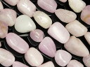 ナイジェリア産 クンツァイト ナゲット 6～17mm▽ カリフォルニアアイリス スポデューメン リチア輝石 Kunzite タンブル 連売り 天然石 ビーズ パワーストーン パーツ アクセサリー 素材 材料