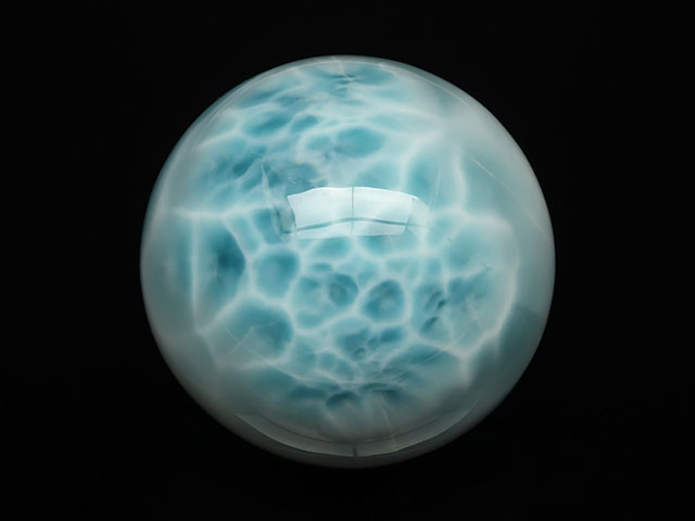 【鑑別書付き】ラリマー スフィア 48mm No.19【1点もの】