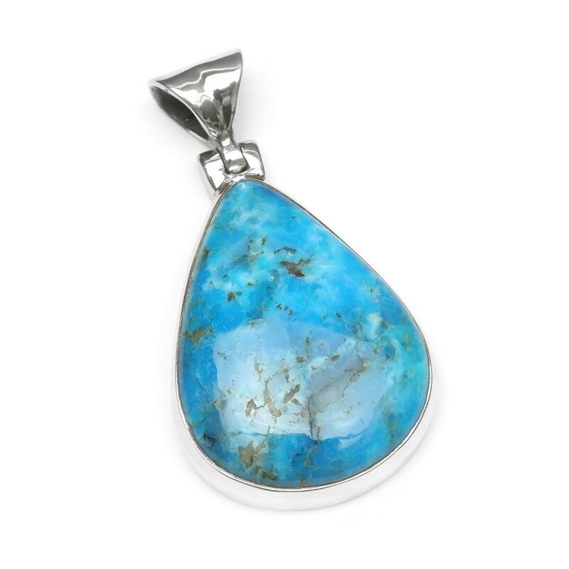 アリゾナ産 スリーピングビューティー ペンダントトップ No.3【1点もの】▽ ターコイズ スカイストーン トルコ石 Turquoise 12月の誕生石 ペンダ...