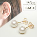14KGF 天然 淡水真珠 パールピアス 6mm【1ペア販売】▽ 本真珠 パールピアス スタッズ ピアス 14Kゴールドフィルド 14金ゴールドフィルド 14K Gold Filled シンプル ゴールド 可愛い 結婚式 大人 上品 エレガント フォーマル プレゼント ギフト 入学式 入園式 アクセサリー(4)