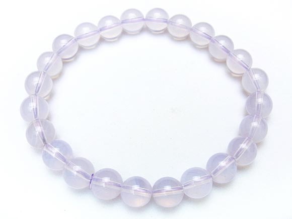 スコロライト 丸玉ブレス 7mm No.9【1点もの】▽ ラベンダークォーツ ピンクファイヤーアメジスト ハイドレンジアクォーツ Scorolite ブレスレッ...