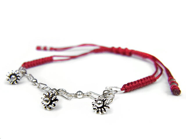 Karen Silver(カレンシルバー) シルバー950 ブレスレット アンクレット ミサンガ No.20 ▽ シルバー950 シルバー 銀 銀細工 シルバー...