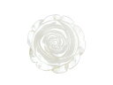 ホワイトシェル 薔薇 30mm▽ シルバーリップ 白蝶貝 真珠母貝 Shell 粒売り 天然石 ビーズ パワーストーン パーツ アクセサリー 素材 材料