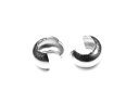 SILVER925 つぶし玉カバー 3.5mm【7コ販売】▽ シルバー925 パーツ アクセサリー クラフト 金具 USA製 925銀 スターリングシルバー S...