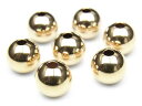 14KGF ビーズ 丸玉 8mm【1コ販売】▽ パーツ アクセサリー クラフト 金具 USA製 14Kゴールドフィルド 14金ゴールドフィルド 14K Gold...