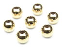 14KGF ビーズ 丸玉 4mm【7コ販売】▽ パーツ アクセサリー クラフト 金具 USA製 14Kゴールドフィルド 14金ゴールドフィルド 14K Gold...