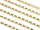 14KGF ロロチェーン 1.2mm【10cm販売】▽ パーツ アクセサリー クラフト 金具 USA製 14Kゴールドフィルド 14金ゴールドフィルド 14K ...