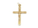 14KGF チャーム クロス No.4【1コ販売】▽ パーツ アクセサリー クラフト 金具 USA製 14Kゴールドフィルド 14金ゴールドフィルド 14K G...
